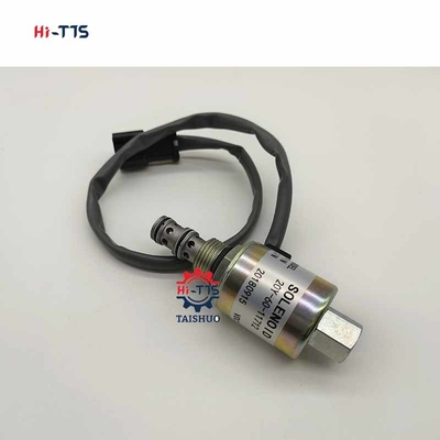 วาล์วโซเลโนอิดหมุน PC200-5 6D95 12V 24V 20Y-60-11713 20Y-60-11712