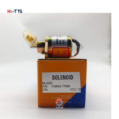 โซเลนอยด์หยุดน้ํามัน 4TNV88 4TNE84 12V 24V 119653-77950 YM119653-77950 119233-77932 YM119233-77932