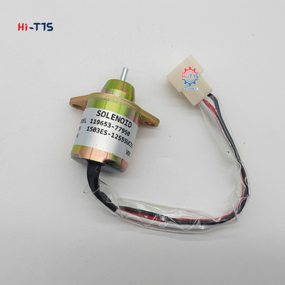 โซเลนอยด์หยุดน้ํามัน 4TNV88 4TNE84 12V 24V 119653-77950 YM119653-77950 119233-77932 YM119233-77932