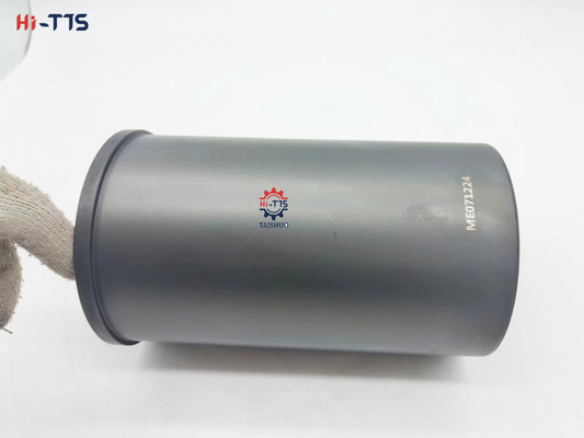 6D16กระบอก Liner Sleeve 118mm สําหรับเครื่องยนต์ดีเซล อะไหล่ Excavator Tractor ME071224 ME071225