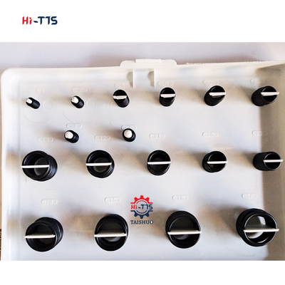 เครื่องขุด PC60 PC100 PC200 NBR90° O-Ring Kit 320pcs O-Ring Box