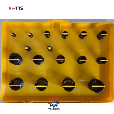 เครื่องขุด E เครื่อง E320 E312 NBR90 ° O-Ring Kit 360pcs O-Ring Box