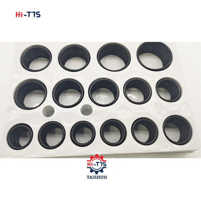 เครื่องขุด HD700 HD820 HD1023 NBR90° O-Ring Kit 320pcs O-Ring Box