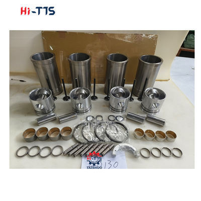เครื่องบดรถยนต์ซ่อมแซมยนต์ 4D130 ซิลินเดอร์ ไลน์เนอร์คิต 6114-31-2111 พิสตัน 6114-30-2303 แหวน