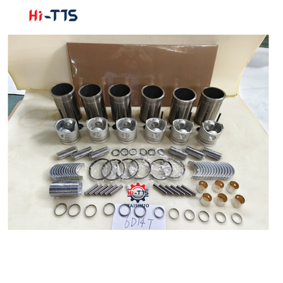 6D14T เครื่องยนต์สําหรับเครื่องขุด E120 E140 E180 เครื่องบรรจุ, พิสตัน, แหวน, วาล์ว, บุช, เครื่องบรรจุเต็ม