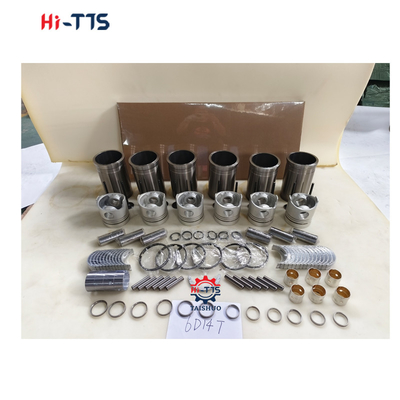 6D14T เครื่องยนต์สําหรับเครื่องขุด E120 E140 E180 เครื่องบรรจุ, พิสตัน, แหวน, วาล์ว, บุช, เครื่องบรรจุเต็ม