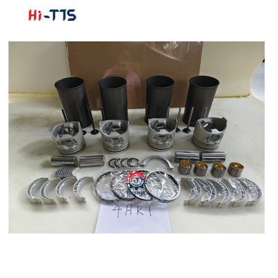 4HK1 เครื่องยนต์สําหรับ EX200-3 EX210-3 EX240-3 เครื่องขุดบรรทัด, พิสตัน, แหวน, วาลล์, บุช, คิทซากเกสเก็ตเต็ม