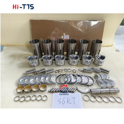 S6K ชุดลายกระบอก 297-7752 178-6543 51-7523 ชุดการสร้างใหม่เครื่องยนต์สําหรับชิ้นส่วนเครื่องยนต์ดีเซล