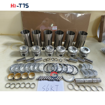 S6K ชุดลายกระบอก 297-7752 178-6543 51-7523 ชุดการสร้างใหม่เครื่องยนต์สําหรับชิ้นส่วนเครื่องยนต์ดีเซล