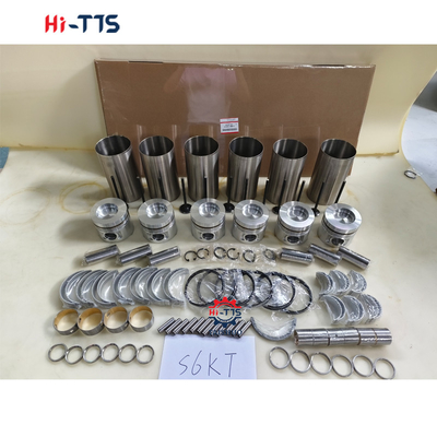 S6K ชุดลายกระบอก 297-7752 178-6543 51-7523 ชุดการสร้างใหม่เครื่องยนต์สําหรับชิ้นส่วนเครื่องยนต์ดีเซล