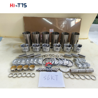 S6K ชุดลายกระบอก 297-7752 178-6543 51-7523 ชุดการสร้างใหม่เครื่องยนต์สําหรับชิ้นส่วนเครื่องยนต์ดีเซล