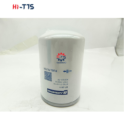 เครื่องกรองเชื้อเพลิง 6732-71-6220 6732-71-6111 6138-71-6110 สําหรับ S6D10 อะไหล่เครื่องขุด