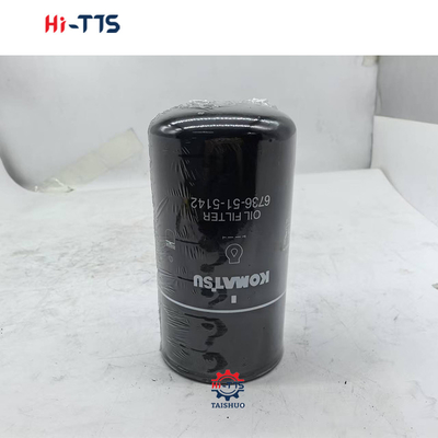 เครื่องกรองน้ํามัน 6736-51-5142 600-211-1231 สําหรับ PC200-8 PC200-7 ส่วนเครื่องขุด