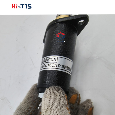 YN35V00050F1 วาล์วโซเลนอยด์หยุด 24V สําหรับ SK200-8 SK250-8 SK330-8 SK350-8