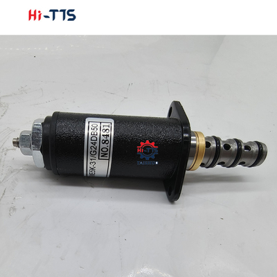 YN35V00050F1 วาล์วโซเลนอยด์หยุด 24V สําหรับ SK200-8 SK250-8 SK330-8 SK350-8