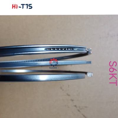 5I-7538 178-6543 102*3K2+2K2+4mm ชุดวงแหวนพิสตอน เหมาะสําหรับอะไหล่เครื่องยนต์ดีเซล S6KT