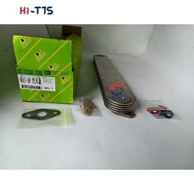 แกนระบายความร้อนน้ำมันเครื่องรถบรรทุกอลูมิเนียมอัลลอย 5P 6D17