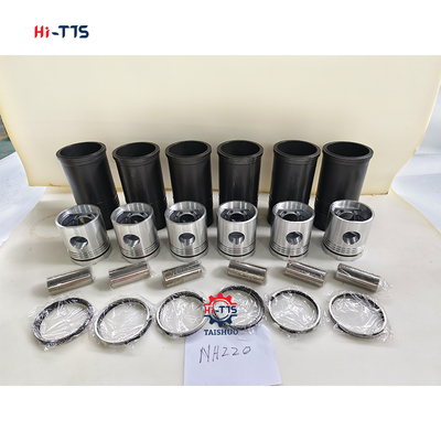 เครื่องยนต์ NH220 Liner Kit พิสตอน 6620-31-2110 ซิลินเดอร์ลินเนอร์คิต 184400 6610-21-2213