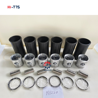 เครื่องยนต์ NH220 Liner Kit พิสตอน 6620-31-2110 ซิลินเดอร์ลินเนอร์คิต 184400 6610-21-2213