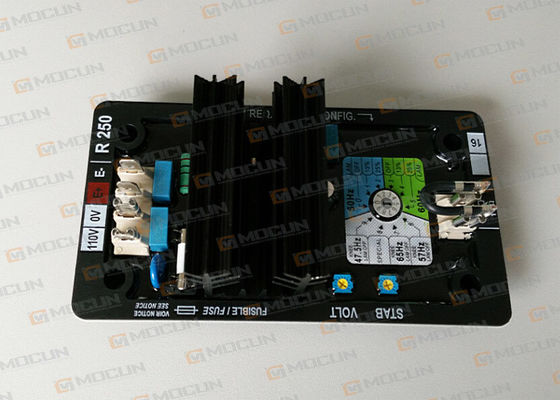 ราคาดี R250 Brushless Alternator Voltage Regulator AVR, 1 เฟสควบคุมแรงดันไฟฟ้าอัตโนมัติ 2 สาย ออนไลน์