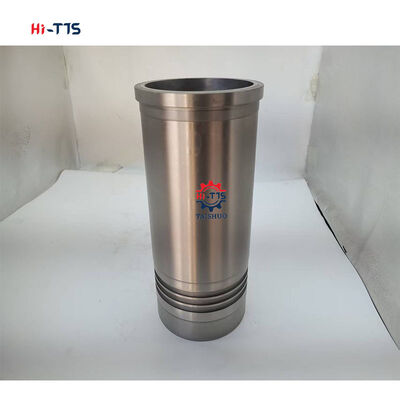 Hi-TTS ชิ้นส่วนเครื่องจักรก่อสร้าง OE52515 14-489260-00-WH ปลอกสูบเครื่องยนต์ดีเซล