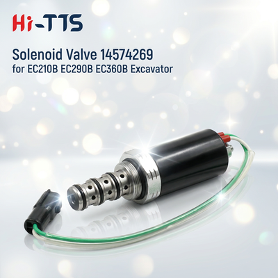 โซลินอยด์วาล์ว 14574269 VOE14574269 สำหรับรถขุด EC210 EC290 EC360 EC460 ชิ้นส่วนเครื่องจักรก่อสร้าง