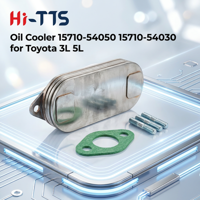 ราคาดี หลังการขายชิ้นส่วนเครื่องจักรก่อสร้าง Oil Cooler 15710-54050 15710-54030 สำหรับเครื่องยนต์ 4M40 สำหรับ Toyota 3L 5L ออนไลน์